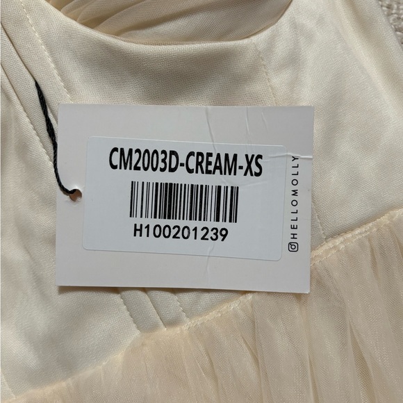 NWT Hello Molly Fairytale World Cream Dress - Picture 12 of 14
